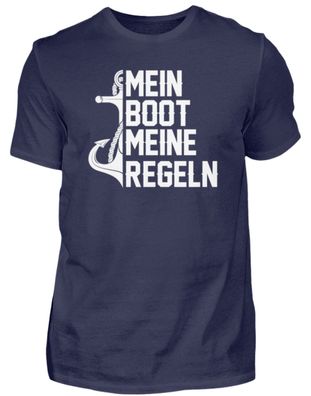 MEIN BOOT MEINE REGELN - Herren Premium Shirt-18CR9J9Z