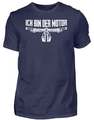 ICH BIN DER MOTOR - Herren Premium Shirt-IUU11508