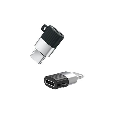 XO Adapter Typ-C Buchse auf Micro USB wandelt USB-C zu USB Typ-B kompatibel mit