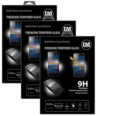 Sony Xperia L3 Panzerglas 9H Display Schutzfolie Panzerglasfolie Schutzglas