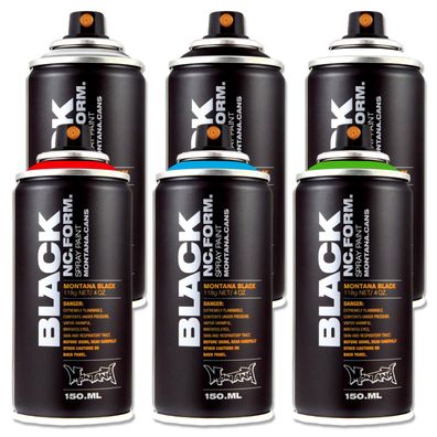 Montana Cans BLACK Mini 150ml (Farbauswahl)