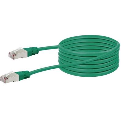 Schwaiger CKY6200 531 Netzwerkkabel 2m Cat6 U/FTP (STP) grün - Netzwerkkabel (2m,