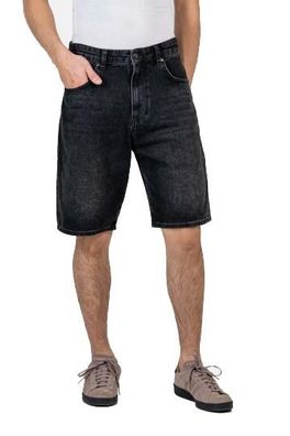 REELL Short Solid black wash