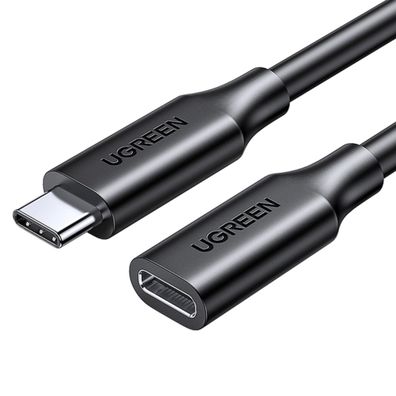 Ugreen Kabelverlängerungsadapter USB C (männlich) - USB C (weiblich) 100W 10Gb/s