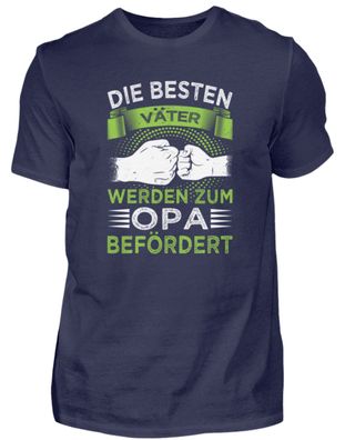 DIE BESTEN VÄTER WERDEN ZUM OPA - Herren Premiumshirt