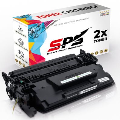 2x Kompatibel für HP Laserjet Pro M402D Toner 26X CF226X Schwarz