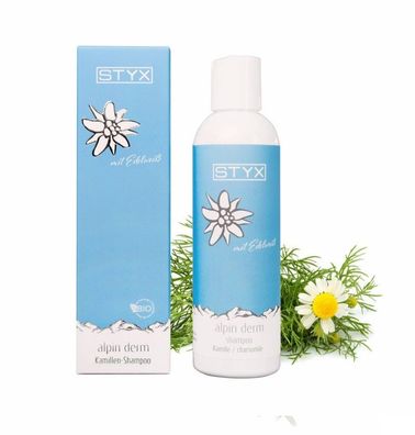 Styx Naturkosmetik - Alpin Derm Kamillen-Shampoo mit Edelweiß - 200 ml