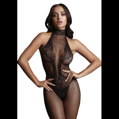 Le Désir by Shots - Fishnet and Lace Bodystocking - One Size