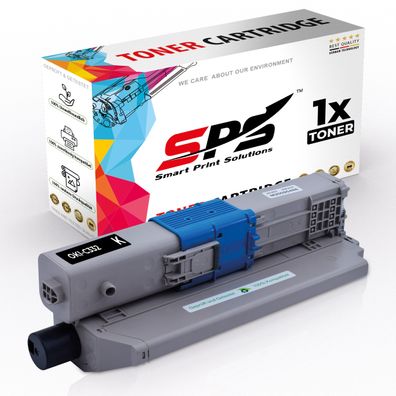 1x Kompatibel für OKI MC363DN Toner 46508712 Schwarz