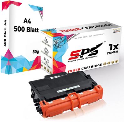 Druckerpapier A4 + 1x Kompatibel für Brother HL-L5100DNTT Toner TN-3430 Schwarz