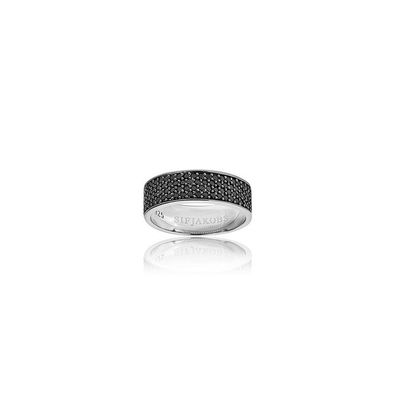 Sif Jakobs - SJ-R11004-BK - Ring Felline Piccolo Silber Kollektion - Weite 54