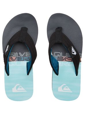 Quiksilver Kids Flip Flop Molo Layback black/black/blue