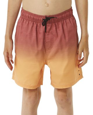 RIP CURL Kids Badeshort Fade hot coral