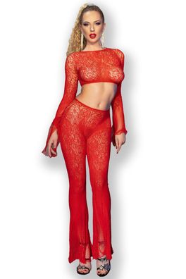 Chilirose - Top + Hose CR4648 rot