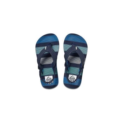 REEF Kleinkinder Flip Flop Little Ahi deep sea stripes