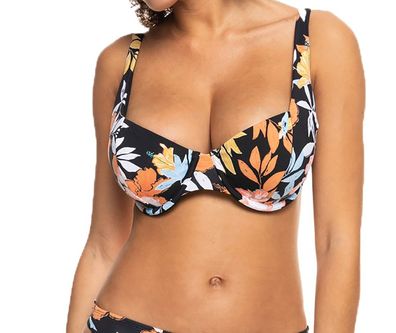 ROXY Bikini Top Pt Beach Classics Uw Dcup anthracite s island vibes