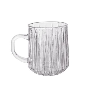 6 Tlg. Gläser Set Kaffeeglas Teegläser Henkel Latte Glass Kaffee 300 ml