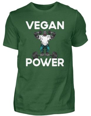 VEGAN POWER - Herren Shirt