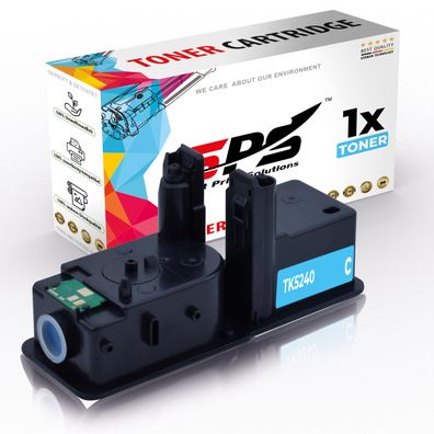 1x Kompatibel für Kyocera Ecosys P5026 Toner 1T02R7CNL0 TK-5240C Cyan