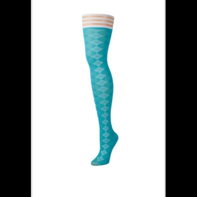 Kix'ies - Par 4 - Thigh High - A - Blue - (A, , , )