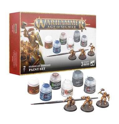 Warhammer Age of Sigmar Stormcast Eternals Paint Set 60-10