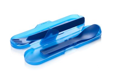 humangear Besteck 'GoBites TRIO', blau