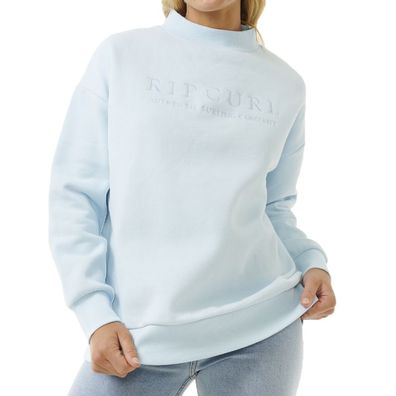 RIP CURL Women Sweat Premium Surf light blue