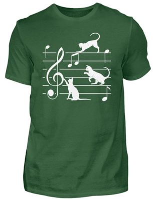 Katen Musik Note - Herren Shirt