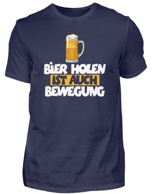 BIER HOLEN IST AUCH Bewegung - Herren Premiumshirt