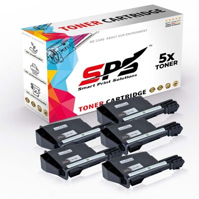 5x Kompatibel für Kyocera FS1325 MFP Toner 1T02M70NL0 TK-1125 Schwarz