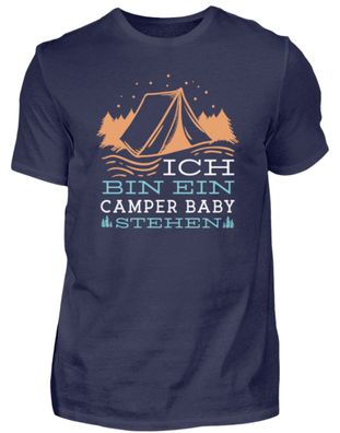 ICH BIN EIN CAMPER BABY STEHEN - Herren Premiumshirt