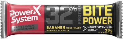 Power System Bite Power Banane Bar 24 x 35g