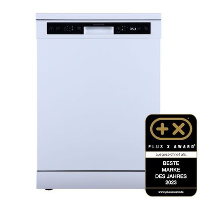 Wolkenstein Geschirrspüler WGSP14-6DW - freistehend, 60cm, weiß, 14 Gedecke