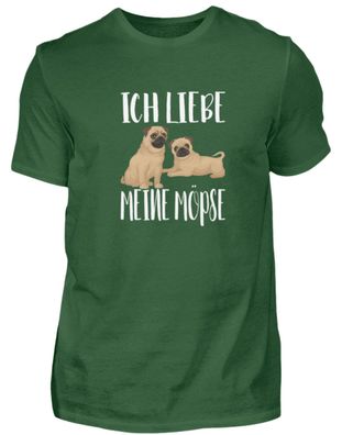 Ich liebe meine Möpse - Herren Shirt