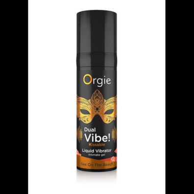 Orgie - 15 ml - Dual Vibe! Kissable Liquid Vibrator - Sex On The Beach - 0.5 fl