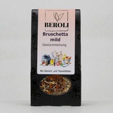 Bio Beroli 6x Bruschetta Zubereitung mild Beroli 50g