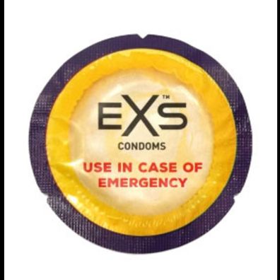 EXS - EXS Use In Case of Emergency! - Condoms - 100 Pieces