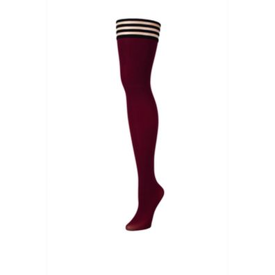 Kix'ies - Heather - Thigh High - A - Red - (A, , , )