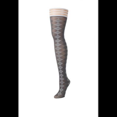 Kix'ies - Par 4 - Thigh High - A - Grey - (A, , , , ne Size)