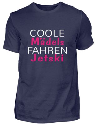 Coole Mädels fahren Jetski - Herren Premiumshirt