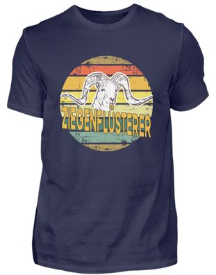 Ziegenflüsterer Retro Vintage - Herren Premiumshirt