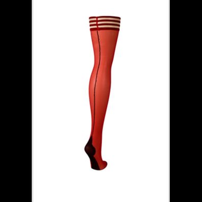 Kix'ies - Monica - Thigh High - A - Red - (A, , , )