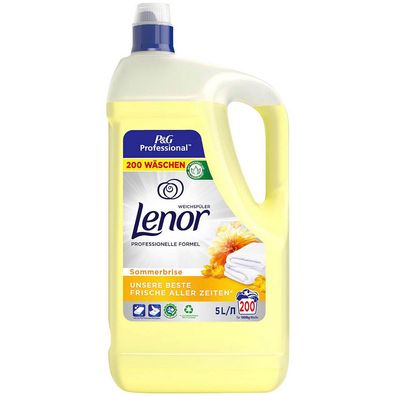 Lenor Professional 8001090214201 Lenor Professional Sommerbrise Weichspüler 5,0 l