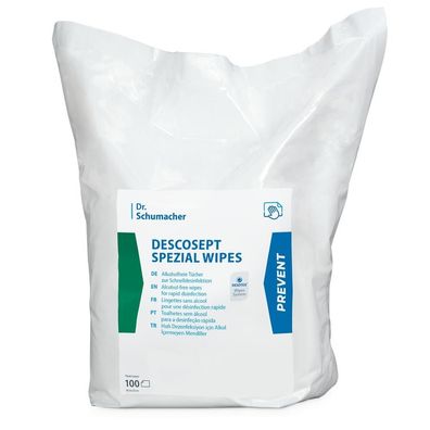 Descosept Spezial WIPES 100 Tücher Nachfüllpack