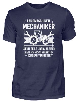 Landmaschinen Mechaniker WENN TEILE - Herren Premiumshirt