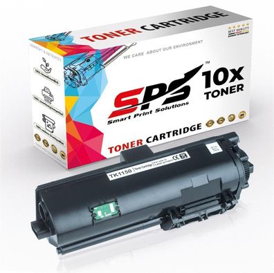 10x Kompatibel für Kyocera Ecosys M2135DN Toner 1T02RV0NL0 TK-1150 Schwarz