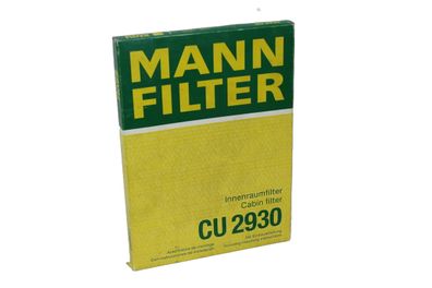 MANN FILTER Innenraumfilter Pollenfilter Renault Scenic CU 2930