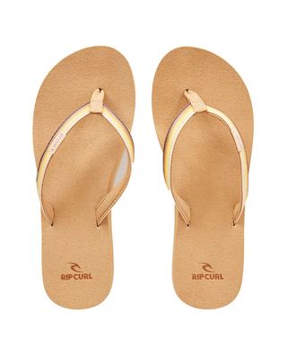 RIP CURL Women Flip Flop Freedom Bloom gold