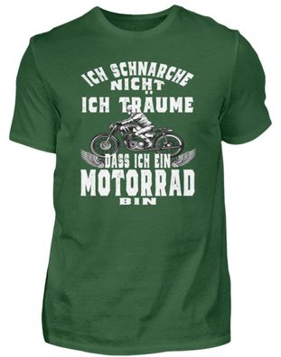 Ich schnarche nicht ich träume dass ich - Herren Shirt