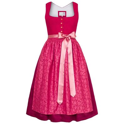 Dirndl Cosma 70er Länge pink